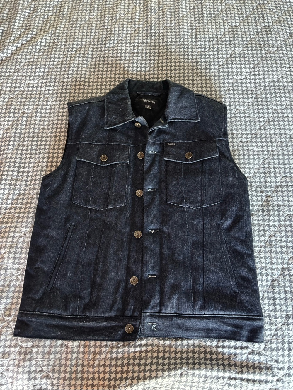 Brixton Sleeveless Denim Jacket